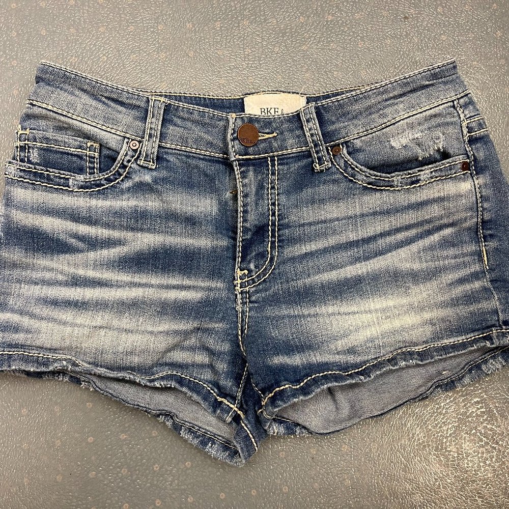 BKE Mid Rise Stella Cutoffs Size 25